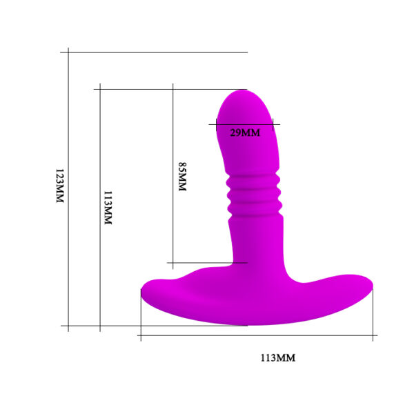 PRETTY LOVE   HEATCHER 12 function vibrations - obrazek 4