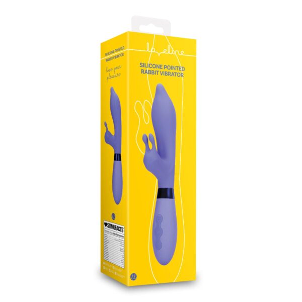 Silicone Pointed Rabbit Vibrator - obrazek 4