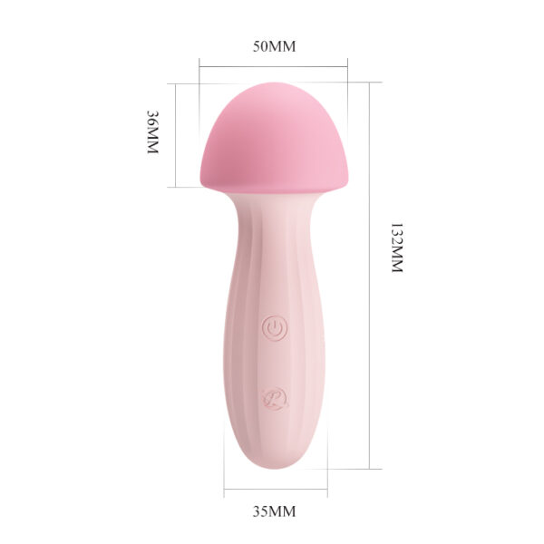 PRETTY LOVE   MUSHROOM 12 function vibrations - obrazek 4