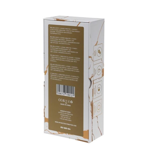 Rouge Velvet   Mini G Spot + Licking Vibrator - obrazek 4
