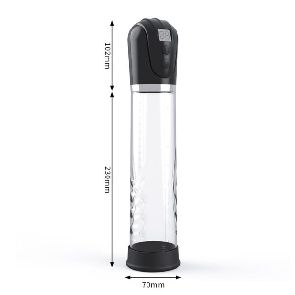 Pompka  PREMIUM RECHARGEABLE AUTOMATIC LCD PUMP - obrazek 4