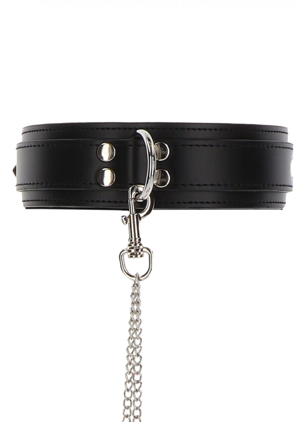 Heavy Collar and Wrist Cuffs Black - obrazek 4