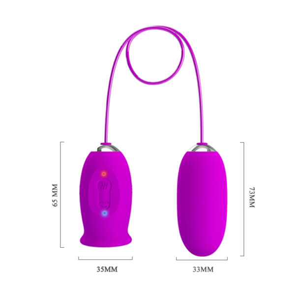 PRETTY LOVE   DAISY EGG Purple - obrazek 4