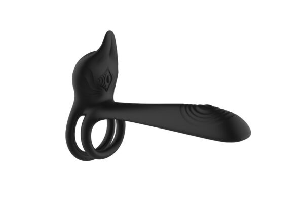 Stymulator   Double vibrating ring   USB 10 Functions / Remote Control - obrazek 4