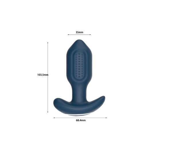 Victoria   Vibrating Anal Plug,  remote control - obrazek 4