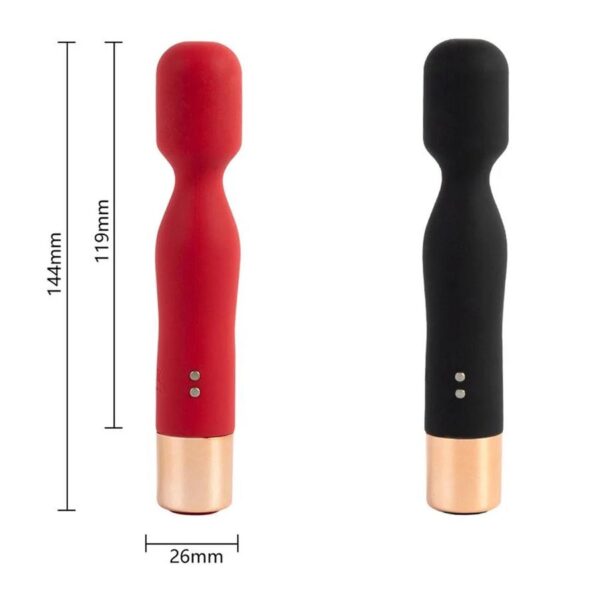 Massager USB Black 7 functions of vibration - obrazek 4