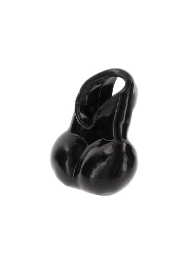 Penis Ring and Scrotum Holder Black - obrazek 4