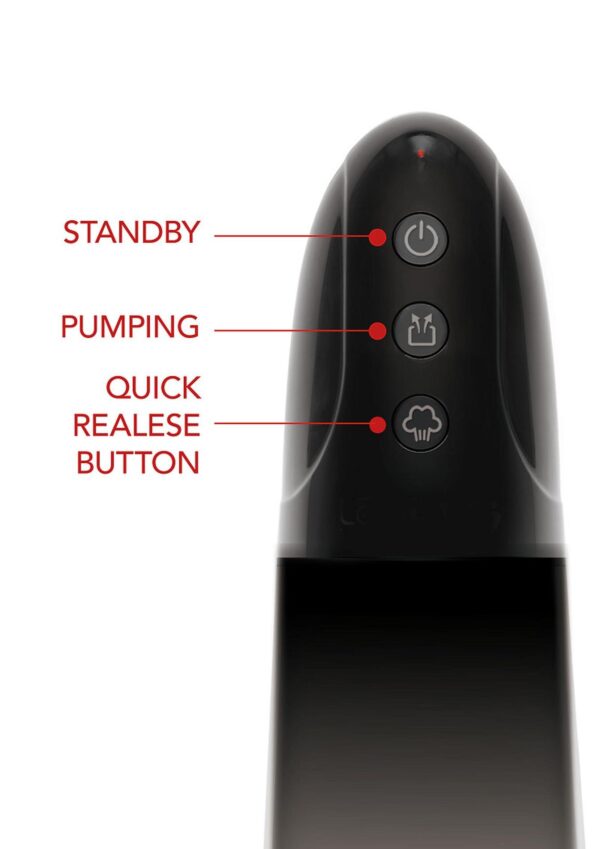 Auto Magnifying Pump Black - obrazek 4