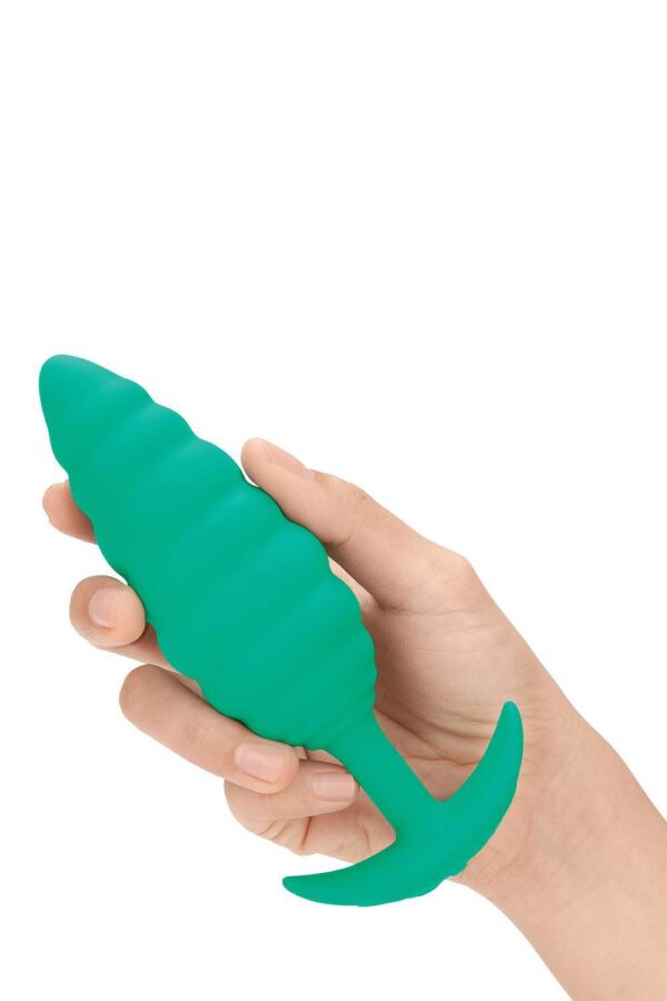 B VIBE TWIST TEXTURE PLUG GREEN - obrazek 4