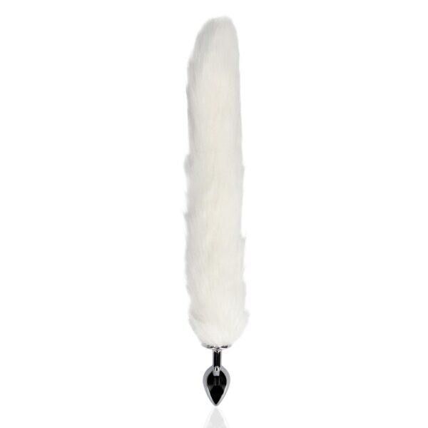 Fox Tail with Metal Butt Plug - obrazek 4