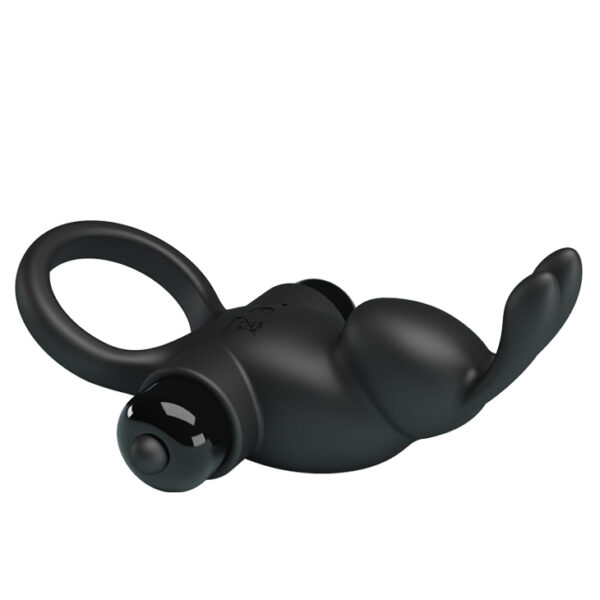 PRETTY LOVE   VIBRANT PENIS RING I Black - obrazek 4