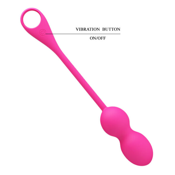 PRETTY LOVE   ELVIRA Pink  Kegel balls - obrazek 4