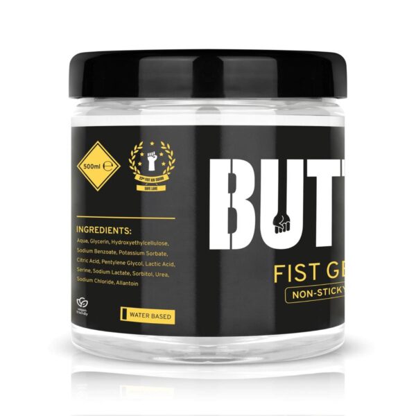 BUTTR   Transparent Fisting Gel non sticky   500 ml - obrazek 4