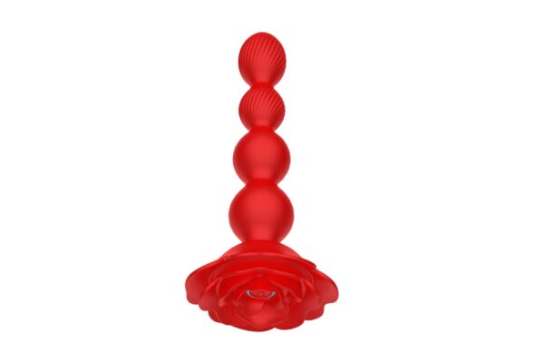 Rose rotating anal beads - obrazek 4
