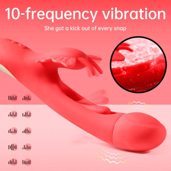 Butterfuly dual flicking vibrator - obrazek 4