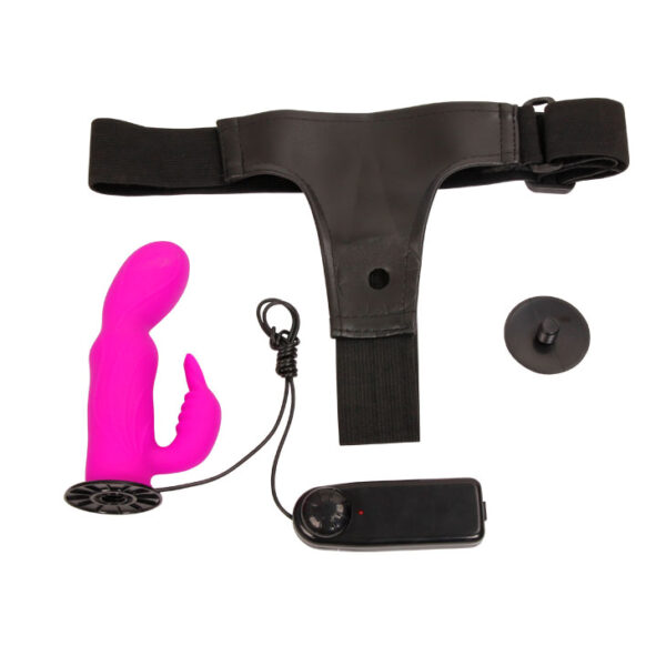 BAILE   Strap on ULTRA HARNESS DOUBLE Vibration - obrazek 4