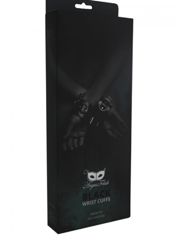 Black Wrist Cuffs - obrazek 4