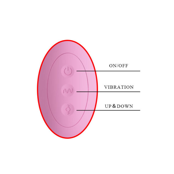PRETTY LOVE   SUSIE USB 12 Function, 4 up down Pink - obrazek 4