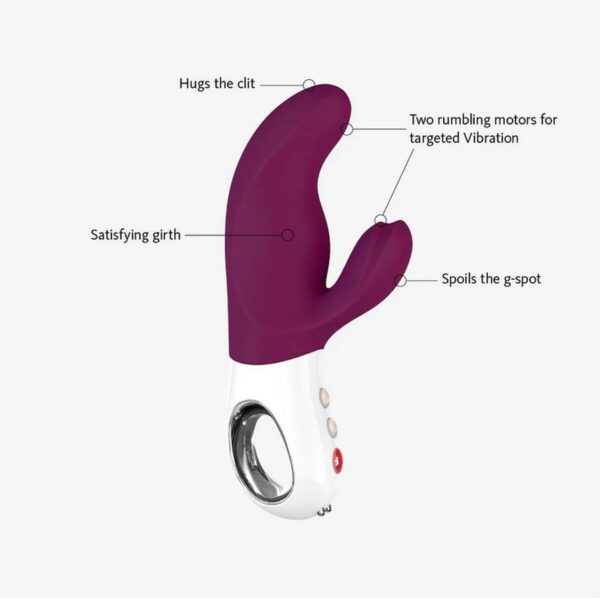 Fun Factory   MISS BI grape/white - obrazek 4