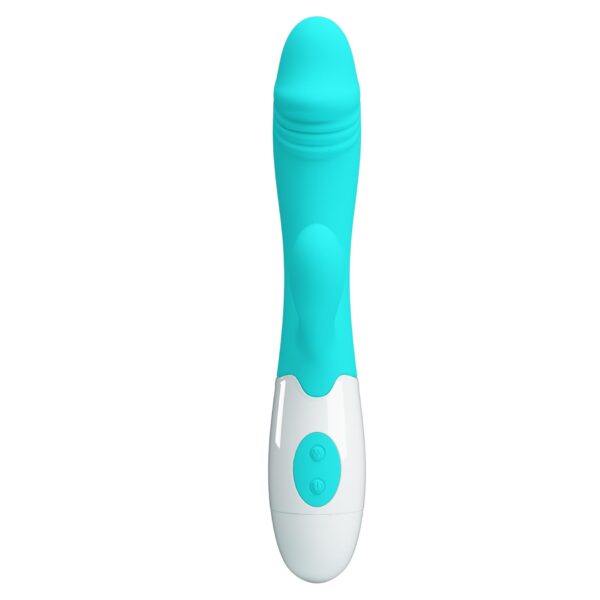 PRETTY LOVE   Snappy light blue, 30 vibration functions - obrazek 3