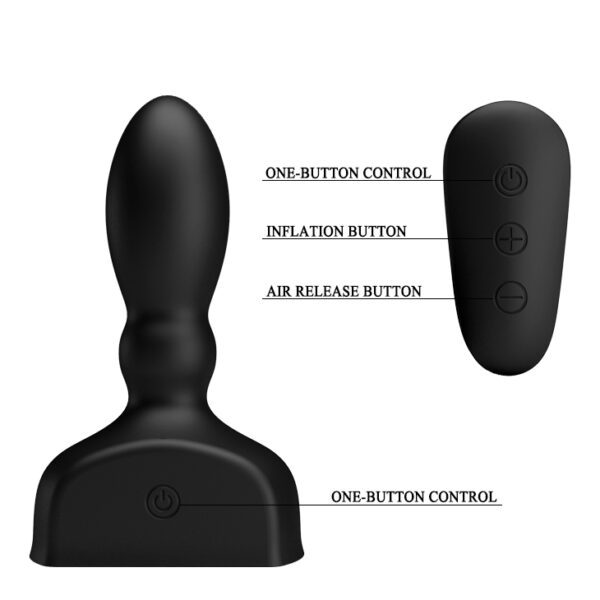 MR PLAY  INFLATABLE ANAL PLUG - obrazek 4