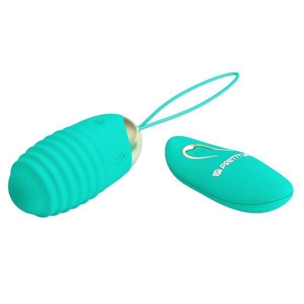 PRETTY LOVE   JESSICA Dream chaser 3, Green, Wireless remote control 12 vibration functions - obrazek 3