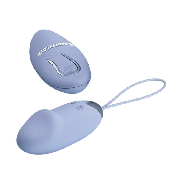 PRETTY LOVE   JULIA Dream chaser 2, Blue, Wireless remote control 12 vibration functions - obrazek 3