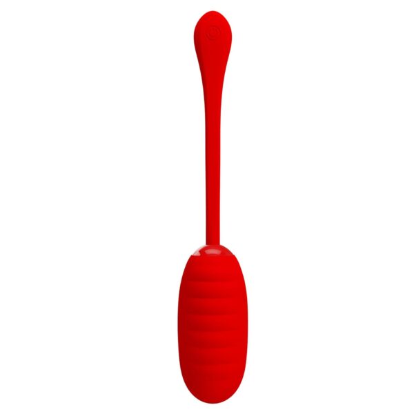 PRETTY LOVE   KIRK EGG Red 12 function vibrations - obrazek 4