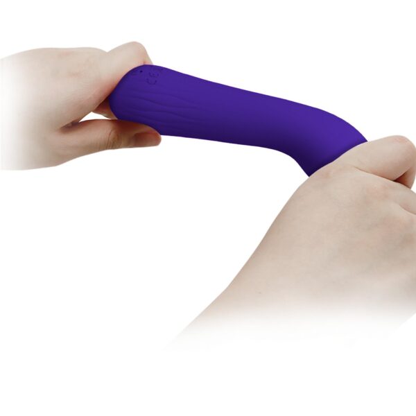 PRETTY LOVE   Faun dark Purple,G spot vibrator, 12 vibration functions Memory function - obrazek 4