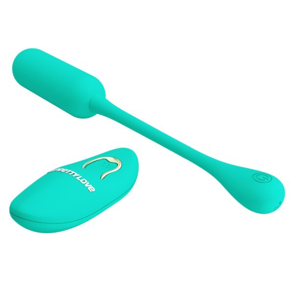 PRETTY LOVE   LECHIES  Dream chaser 5, Green, Wireless remote control 12 vibration functions Memory function - obrazek 4