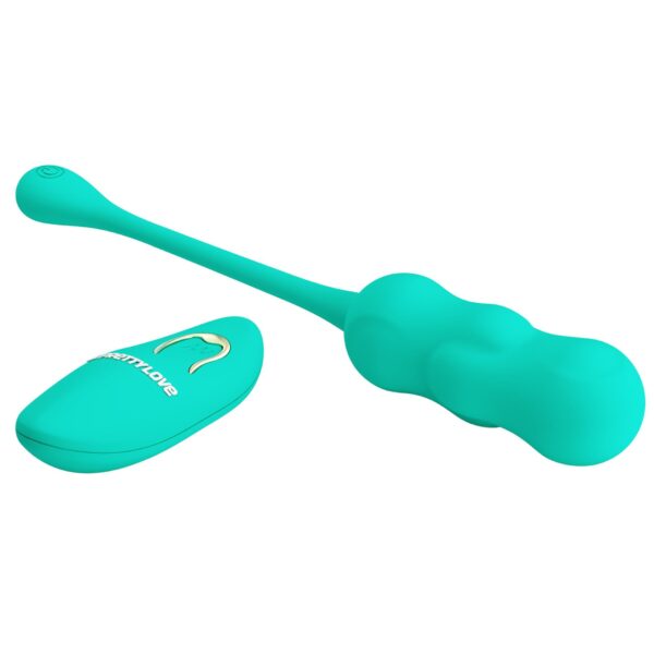 PRETTY LOVE   LESHY Dream Chaser 4, Green, 12 vibration functions Wireless remote control - obrazek 4