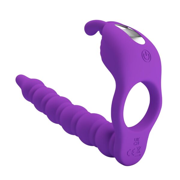 PRETTY LOVE   Blackney purple, 7 vibration functions Memory function - obrazek 3
