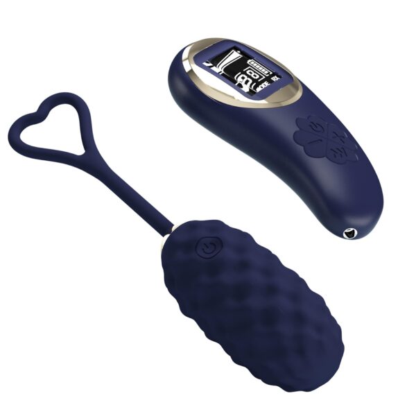 PRETTY LOVE   Vivian Blue, 10 vibration functions 9 speed levels Wireless remote control - obrazek 4