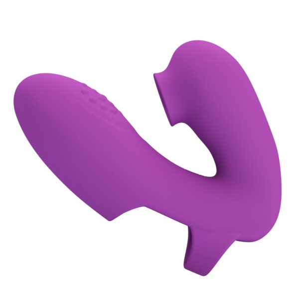PRETTY LOVE   Super Finger ATHENA Purple, 7 vibration functions 7 tapping functions Memory function - obrazek 4