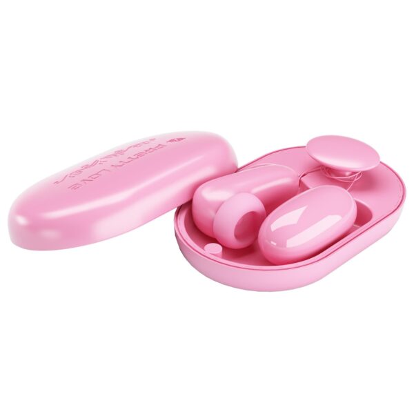 PRETTY LOVE   Magic Box Pink, 12 vibration functions 7 tapping functions - obrazek 4