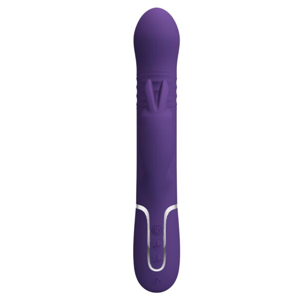 PRETTY LOVE   Coale dark Purple, 7 vibration functions 4 rotation functions 4 thrusting settings - obrazek 4