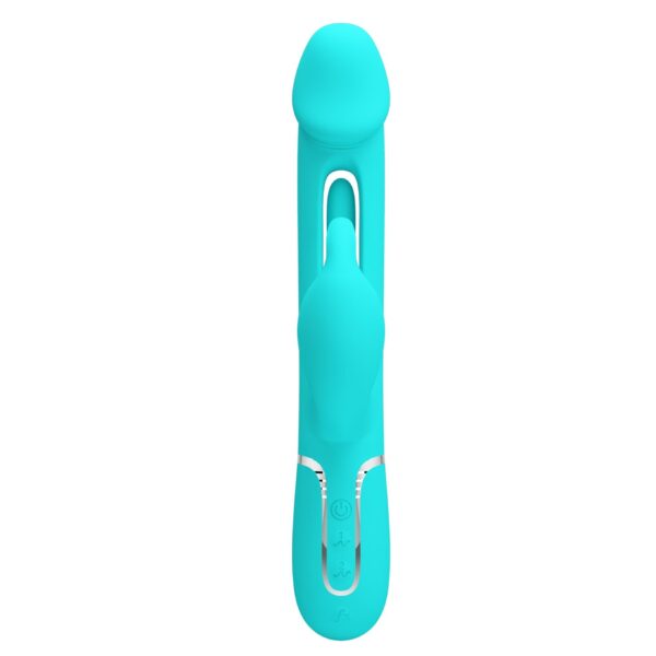 PRETTY LOVE   Kampas Green, 7 vibration functions 4 licking settings - obrazek 4