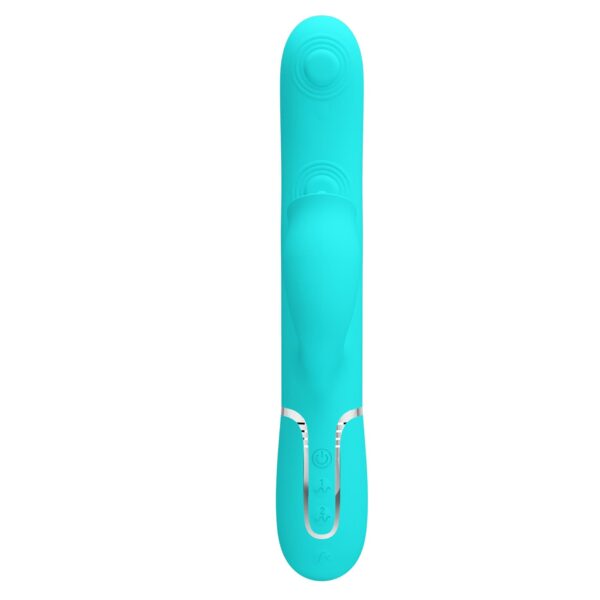 PRETTY LOVE   Gigi light blue, 7 thumping functions 7 licking modes - obrazek 4