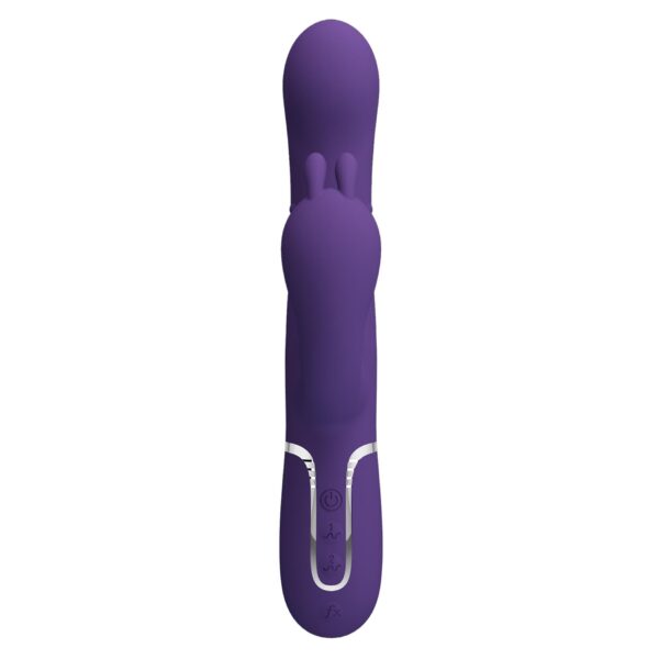 PRETTY LOVE   Cammy Dark Purple, Twinkled Tenderness, 7 thumping functions 7 vibration functions 4 rolling functions - obrazek 4