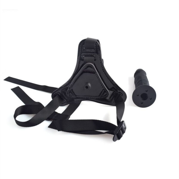 Cintura strap on con fallo realistico Black Toyz4Lovers - obrazek 4