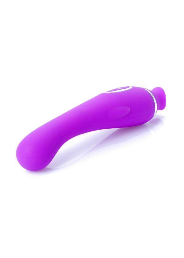 Wibrator KELLY Purple  12 vibration functions / 8 stimulation functions USB - obrazek 4