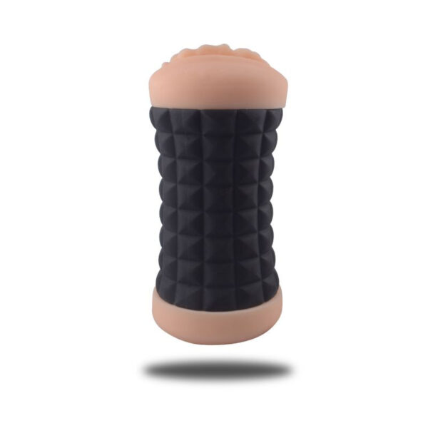 Masturbator  Doppio Masturbatore maschile vagina e ano Deep Black - obrazek 4