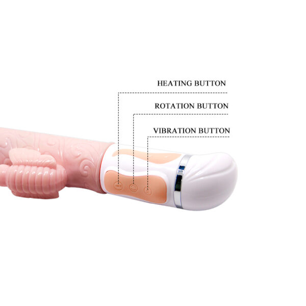 BAILE   Hot Butterfly 12 Functions of Vibration Heating - obrazek 5