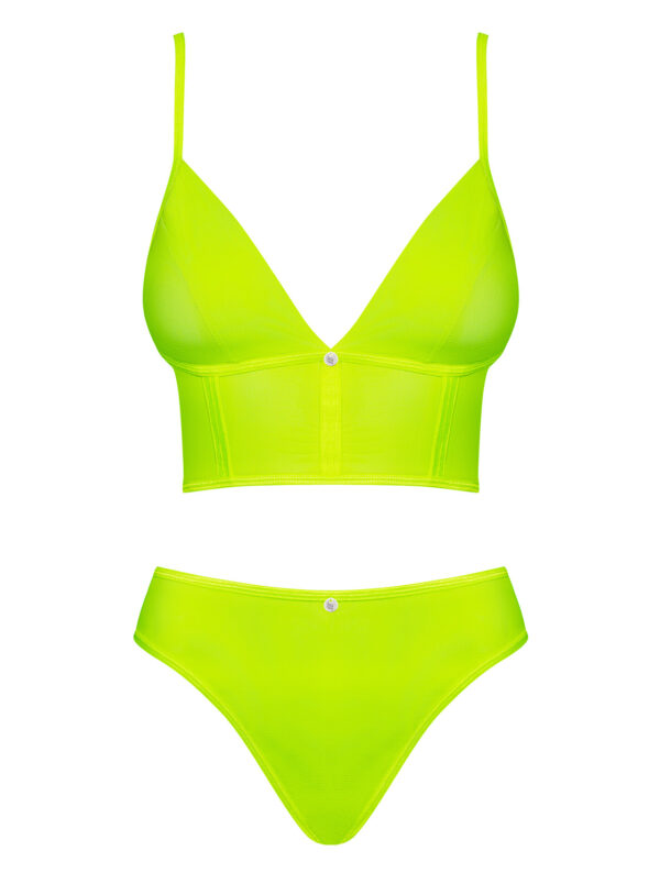 Neonia top i figi żółty  S/M - obrazek 5