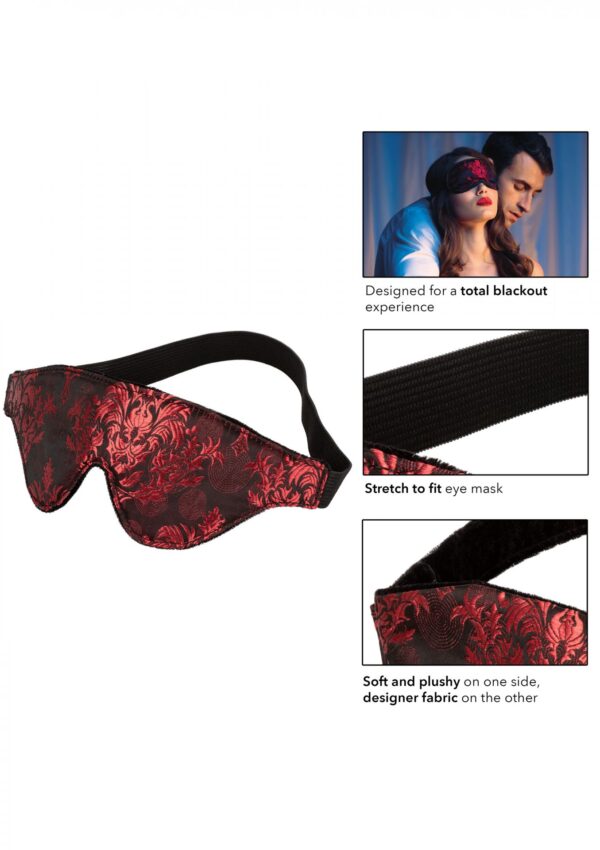 Scandal Blackout Eyemask Black - obrazek 5