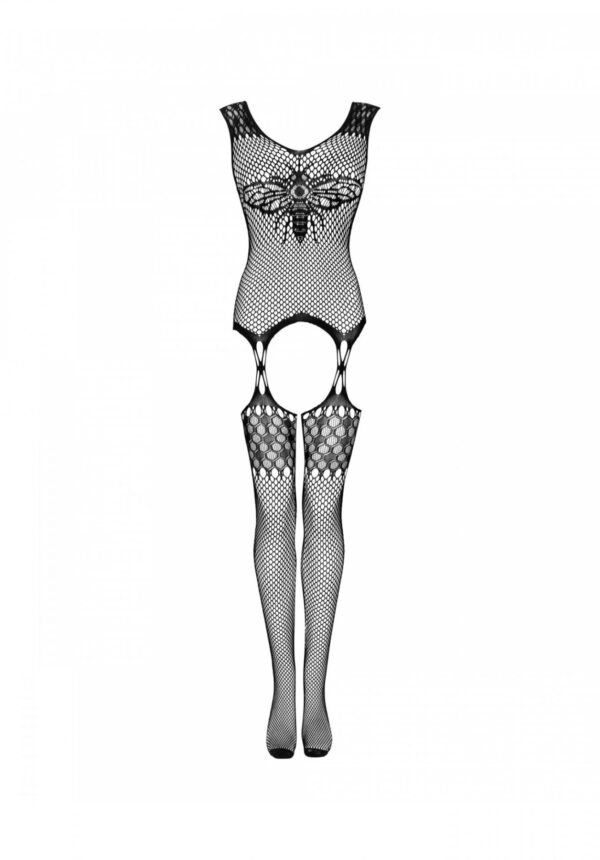 Bielizna Bodystocking G323 czarny XL/XXL - obrazek 5