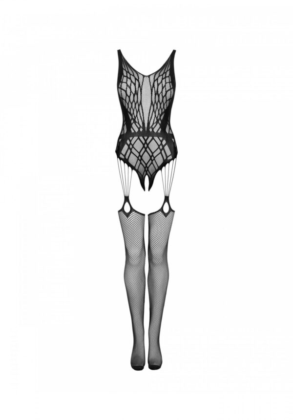 Bielizna Bodystocking G324 czarny  S/M/L - obrazek 5