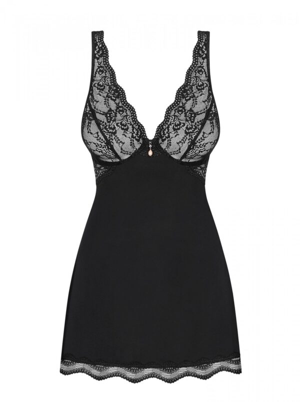 Bielizna Luvae babydoll i stringi Czarny  XS/S - obrazek 5