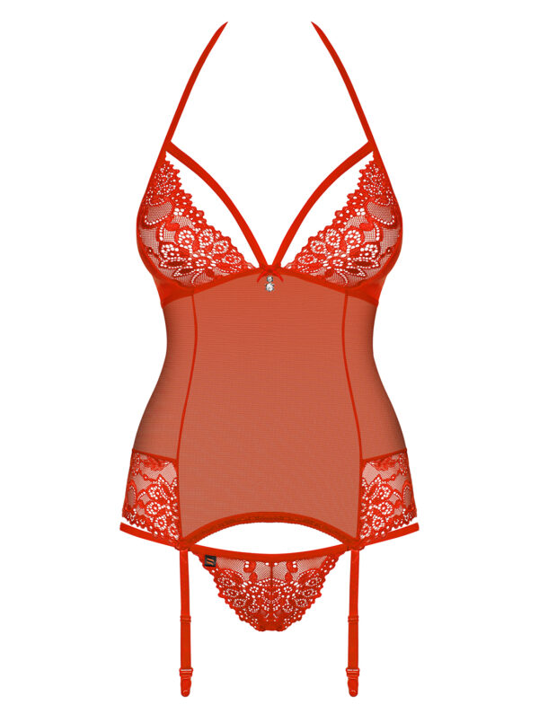 Bielizna 838 COR 3 gorset i stringi  S/M - obrazek 5