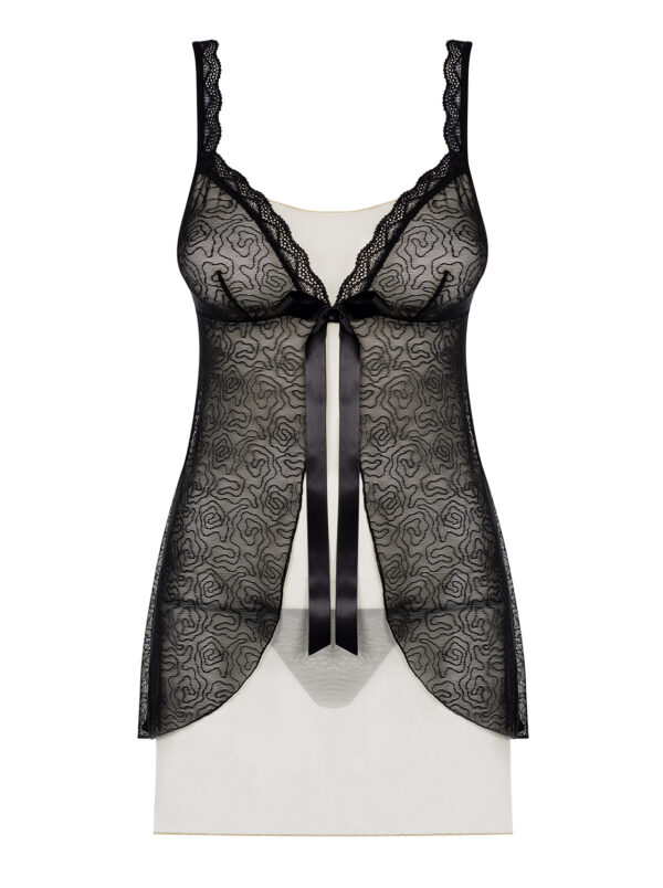 Bielizna 811 BAB 4 babydoll i stringi L/XL - obrazek 5